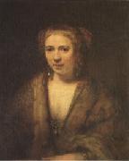 REMBRANDT Harmenszoon van Rijn Hemdrickje Stoffels (mk05) oil painting picture wholesale